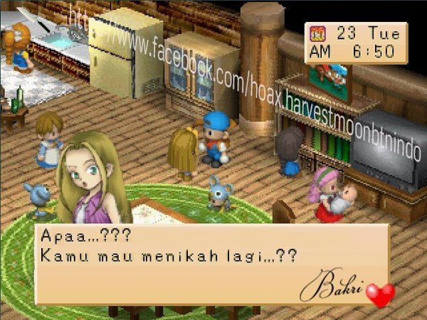 13 Meme Game Harvest Moon dengan Latar Tempat di Indonesia. Sarat akan Kearifan Lokal Banget deh!