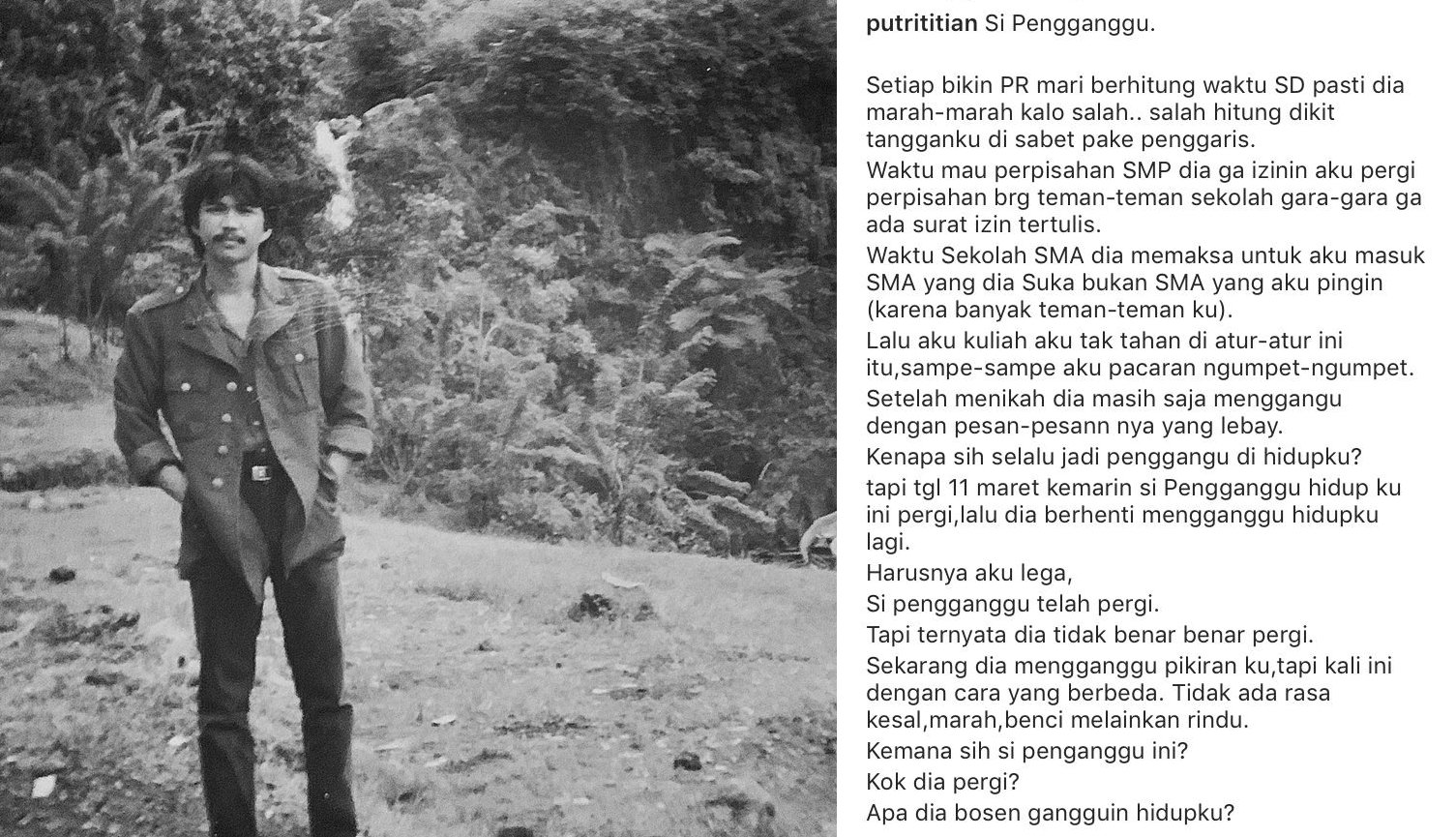 Putri Titian Kenang Almarhum Sang Ayah dengan Menyebutnya 