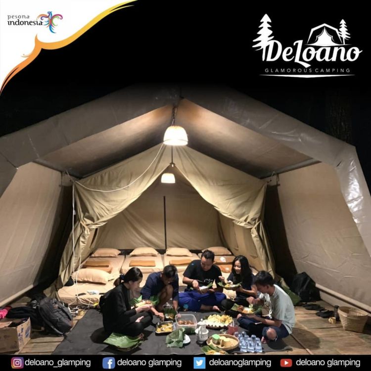 Glamping de'Loano, Wisata Alam Milenial di Purworejo. Perkemahan Mewah yang Harus Kamu Coba!