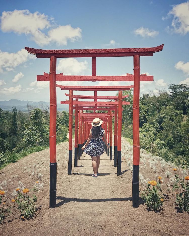 Taman Jinja, Wisata Bernuansa Jepang di Bali. Serasa Liburan ke Negeri Sakura versi Ngirit!