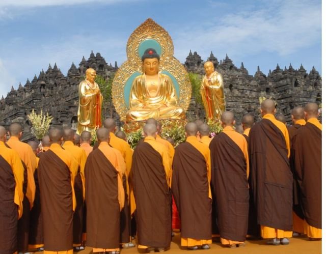 Waisak di Borobudur