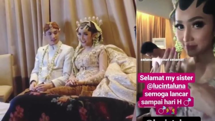 Lucinta Luna Posting Foto Nikah, Warganet Merasa Gagal Jadi Cewek Tulen. Piye Iki, Mblo?