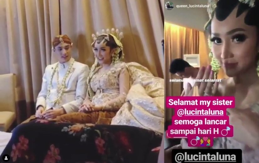 Lucinta Luna Posting Foto Nikah, Warganet Merasa Gagal Jadi Cewek Tulen. Piye Iki, Mblo?