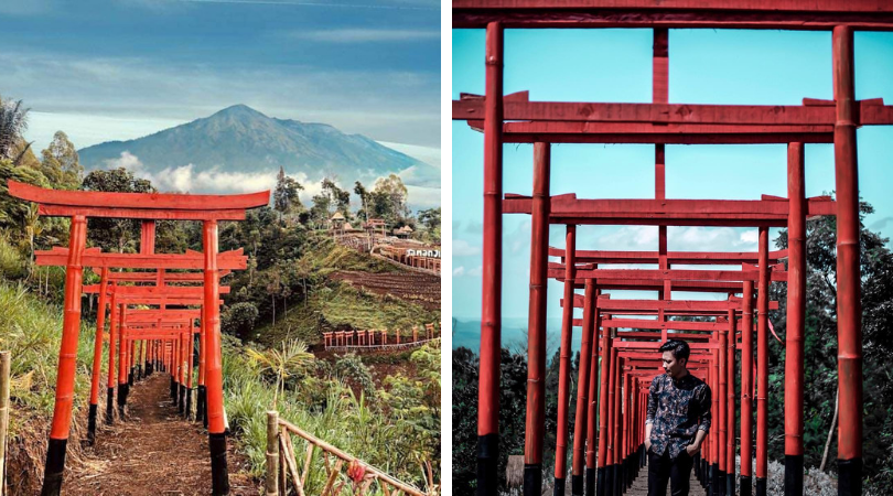 Taman Jinja, Wisata Bernuansa Jepang di Bali. Serasa Liburan ke Negeri Sakura versi Ngirit!