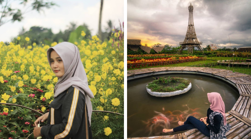 Taman Wisata Papringan, Spot Foto Instagramable di Magelang. Romantis Nggak Harus Sampai Paris!