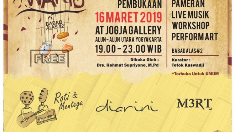 Komunitas Babad Alas Adakan Pameran Seni Kriya Bertema “Garis Waktu”. Yakin Nggak Mau ke Sana?