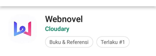 Aplikasi webnovel via