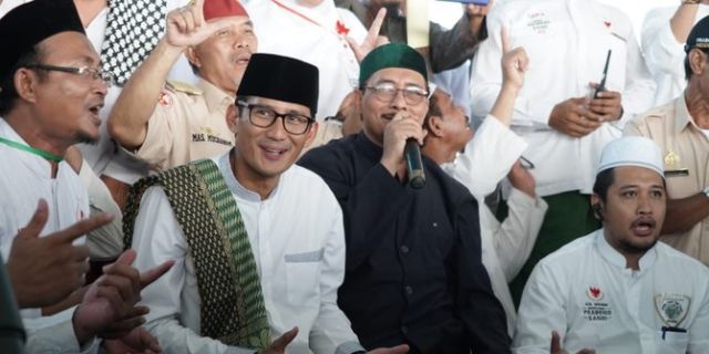 Sandiaga Uno Janji Berikan Seluruh Gajinya Jika Terpilih Jadi Wapres Nanti. Ya Mungkin Aja sih~