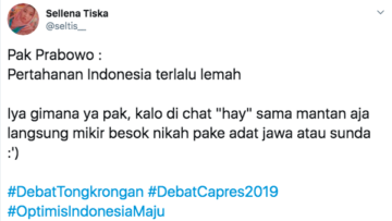 Menyimak Debat Capres a la Warganet yang Kocak Abis. Malah Lebih Seru Ketimbang di TV!