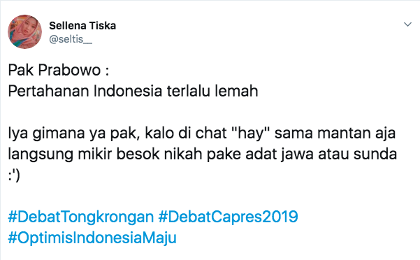 Menyimak Debat Capres a la Warganet yang Kocak Abis. Malah Lebih Seru Ketimbang di TV!