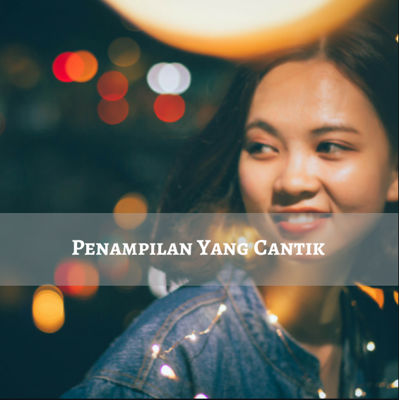 Cantik tapi tak berlebihan