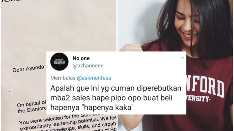 Maudy Ayunda Diperebutkan 2 Universitas Ternama Dunia, Begini 15 Curhatan Iri Warganet. Lah, Kocak~