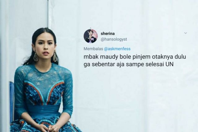 Maudy Ayunda Diperebutkan 2 Universitas Ternama Dunia, Begini 15 Curhatan Iri Warganet. Lah, Kocak~