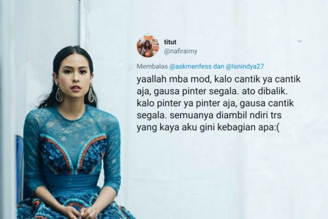 Maudy Ayunda Diperebutkan 2 Universitas Ternama Dunia, Begini 15 Curhatan Iri Warganet. Lah, Kocak~