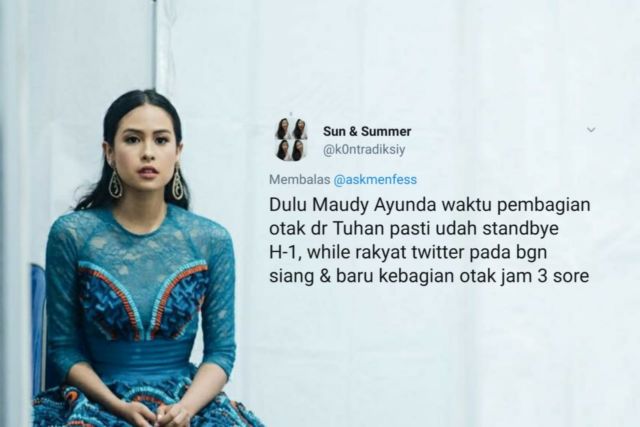 Maudy Ayunda Diperebutkan 2 Universitas Ternama Dunia, Begini 15 Curhatan Iri Warganet. Lah, Kocak~