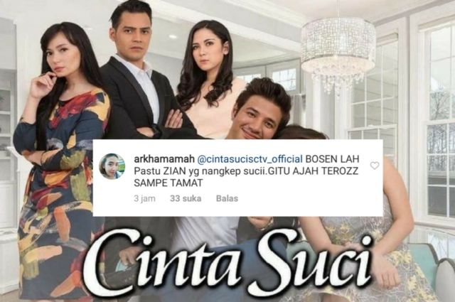 13 Komentar Kocak Emak-Emak Saat Nonton Sinetron Cinta Suci. Kritikannya Lebih Pedes dari Juri Oscar