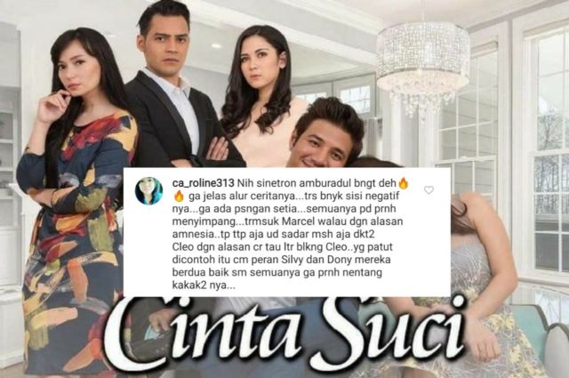 13 Komentar Kocak Emak-Emak Saat Nonton Sinetron Cinta Suci. Kritikannya Lebih Pedes dari Juri Oscar