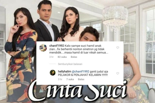 13 Komentar Kocak Emak-Emak Saat Nonton Sinetron Cinta Suci. Kritikannya Lebih Pedes dari Juri Oscar