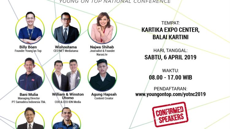 Young On Top National Conference 2019 Siap Menyatukan Pemuda Indonesia