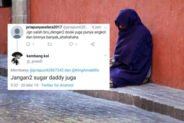 13 Reaksi Kocak Sobat Misqueen Soal Pengemis yang 