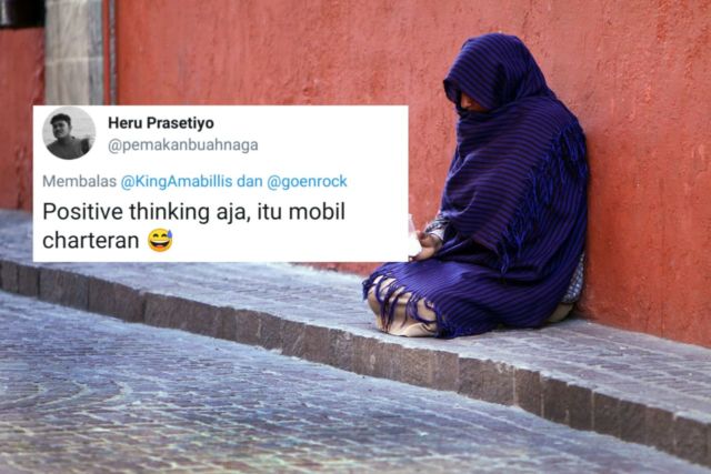 13 Reaksi Kocak Sobat Misqueen Soal Pengemis yang 