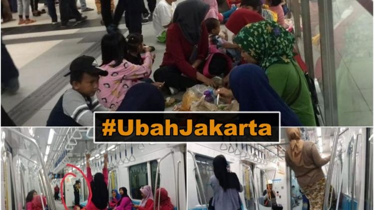 PT. MRT Ajak Masyarakat untuk #UbahJakarta. Penting Nih, Biar Penumpangnya Nggak Pada Norak