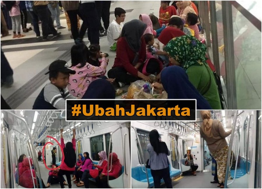 PT. MRT Ajak Masyarakat untuk #UbahJakarta. Penting Nih, Biar Penumpangnya Nggak Pada Norak