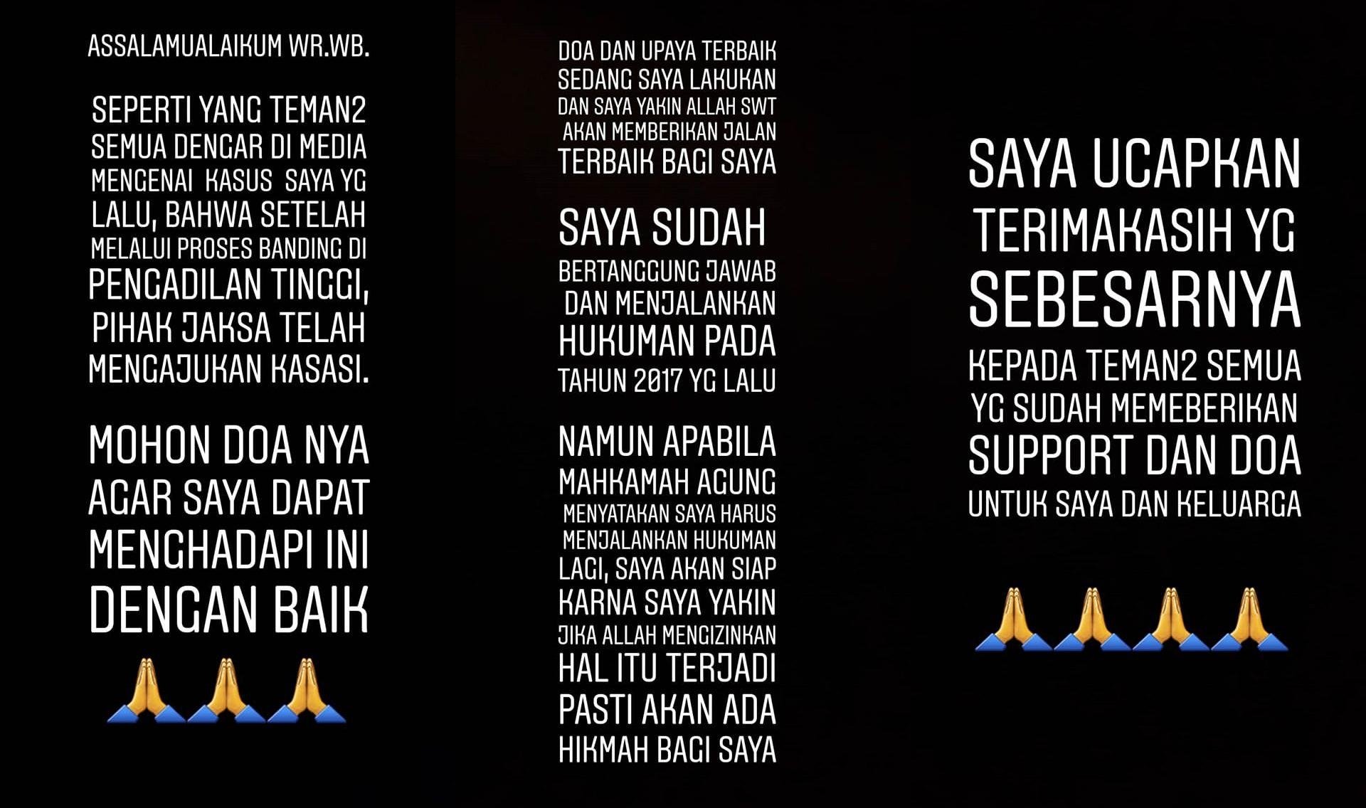 Ridho Roma Terpaksa Dipenjara Lagi Karena Kasusnya yang Lama. Duh, Padahal Udah Tenang Lho :(