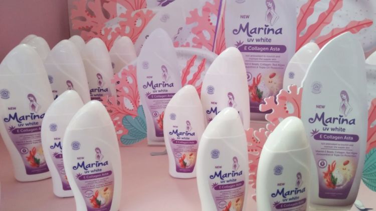 Jadikan Kulitmu Sehat yang Lebih dari Sekadar Cantik Pakai Marina UV White E Collagen Asta Hand Body Lotion