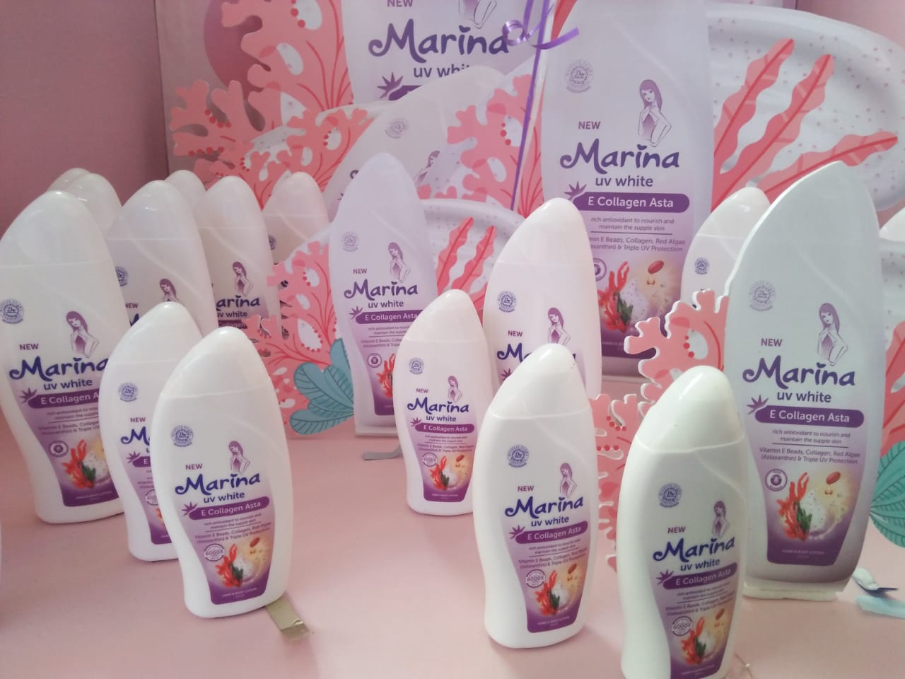 Jadikan Kulitmu Sehat yang Lebih dari Sekadar Cantik Pakai Marina UV White E Collagen Asta Hand Body Lotion