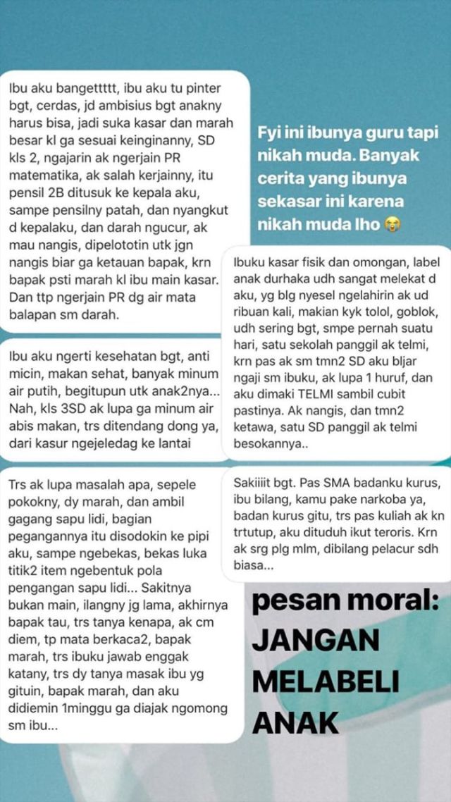 Mengenal Toxic Parent Melalui Blogger @annisast. Di-Bully Orang Tua Sendiri, Kebayang Nggak Sedihnya?