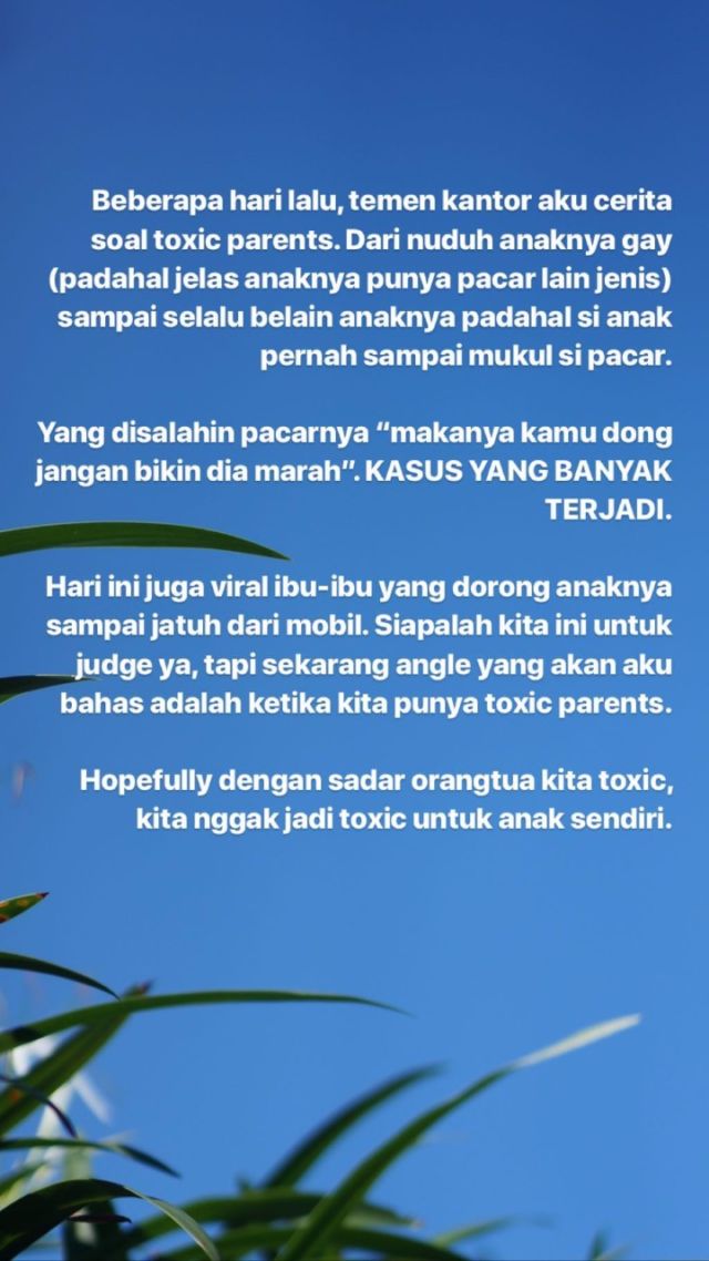 Mengenal Toxic Parent Melalui Blogger @annisast. Di-Bully Orang Tua Sendiri, Kebayang Nggak Sedihnya?