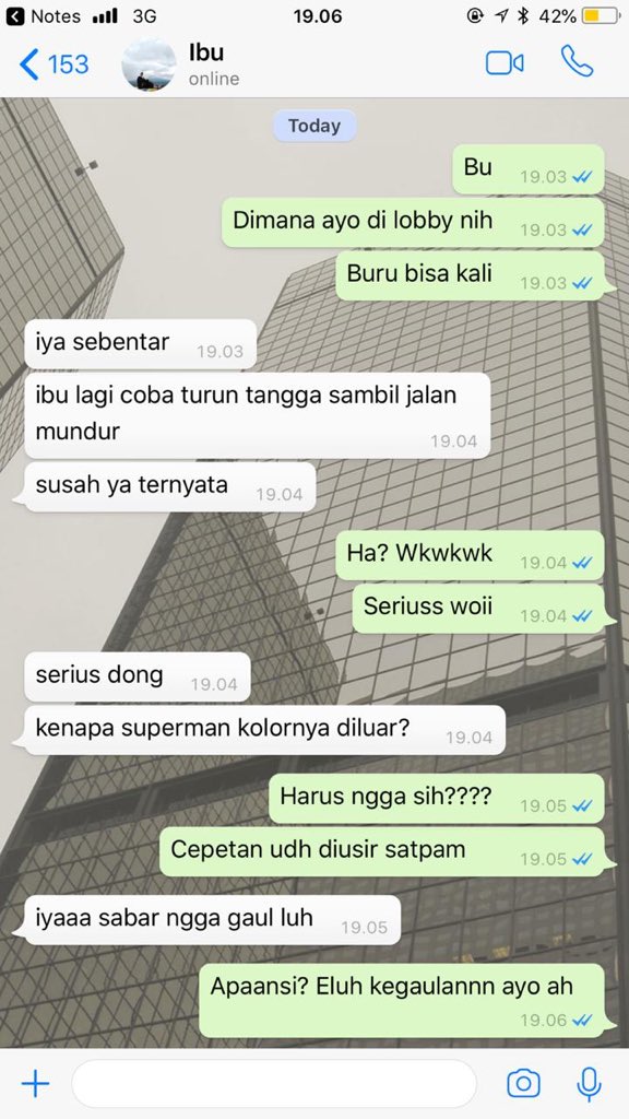 Beredar Chat Ibu dan Anak yang Kelewat Kocak; Gambaran Hubungan Tanpa Sekat Bak Sahabat