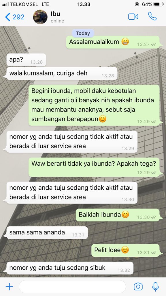 Beredar Chat Ibu dan Anak yang Kelewat Kocak; Gambaran Hubungan Tanpa Sekat Bak Sahabat