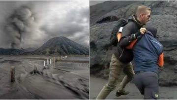 Lagi Viral Video Turis Banting Petugas Demi Bisa Terobos Radius Aman Bromo. Padahal Bahaya Lo!