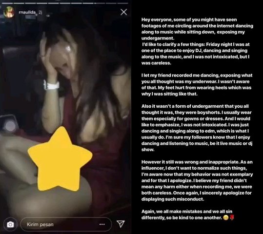 Demi Klarifikasi ke Publik Soal Video Viralnya, Salmafina Bikin Vlog Penjelasan Bareng Sang Ayah