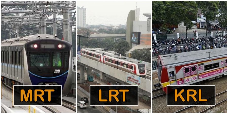 MRT di Jakarta Bakal Diresmikan 24 Maret Besok. Sebelumnya, Pahami Dulu Bedanya MRT Sama LRT dan KRL