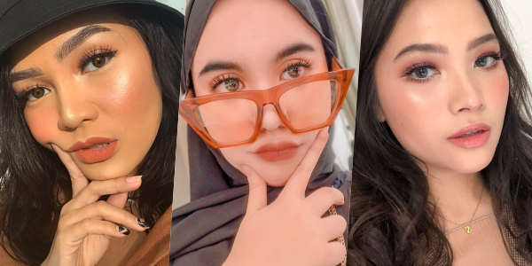 Anti Kusam, 9+ Peach Make-up Look ala Selebgram Ini Bisa Jadi Panutanmu. Bosan kan Merah Muda Melulu