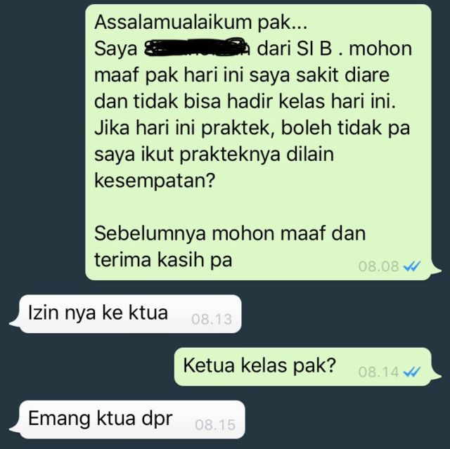 12 Balasan Chat dari Dospem ini Bukti Bahwa Skripsi Macet Kadang Bukan Karena Kita. Serba Salah, Ya~