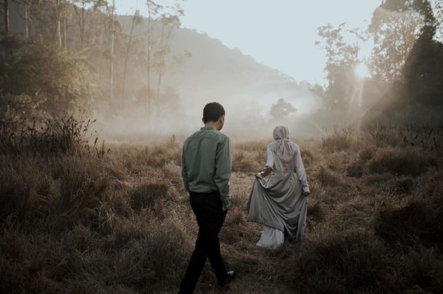 prewedding tanpa sentuhan