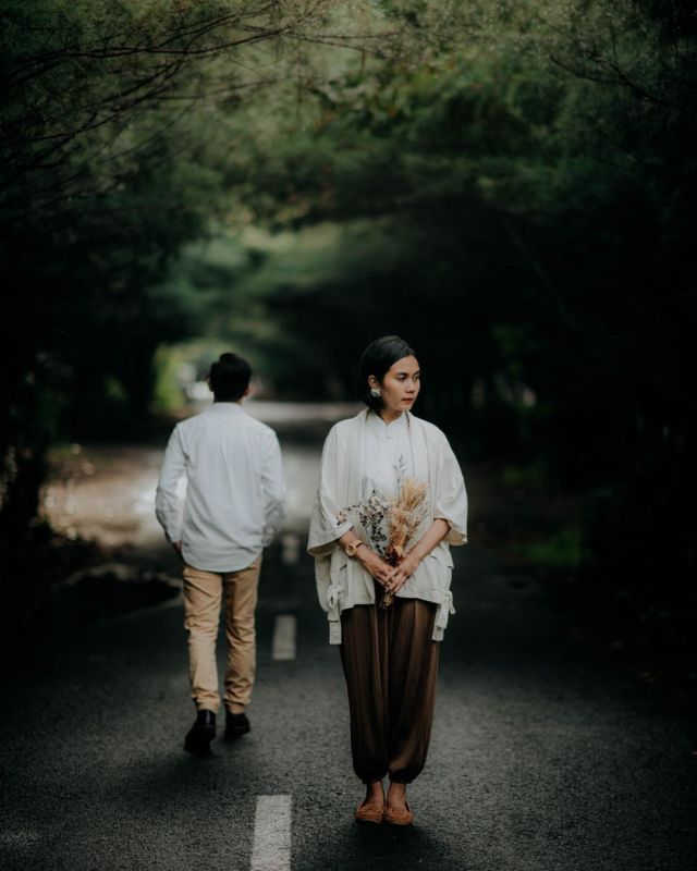 prewedding tanpa sentuhan