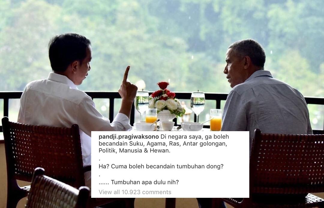 Lagi, Pandji Pragiwaksono Kena Marah Warganet Soal Postingannya yang Kontroversial Ini. Hmmm ~