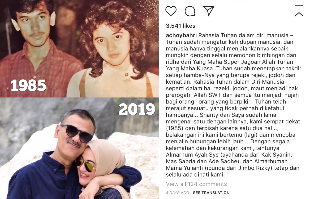 Satu Tahun Sys Ns Meninggal, Sang Istri Kembali Menikah dengan Cinta Pertamanya Saat SMA