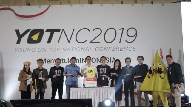 Young On Top Sukses Kumpulkan Anak Milenial di National Conference 2019 dengan Tema #MenyatukanINDONESIA