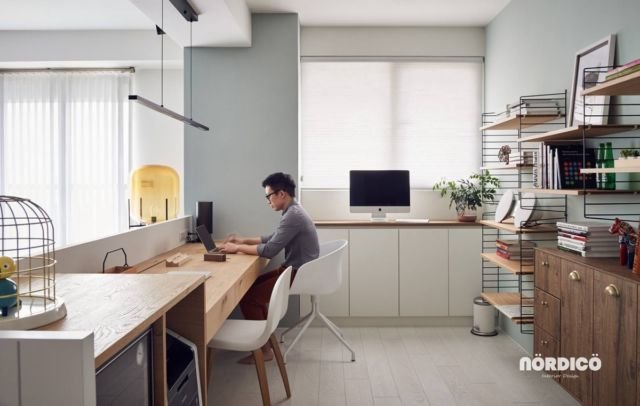 11 Desain Workspace Minimalis Buatmu yang Kerja dari Rumah. Privasi Iya, Kondusif Juga