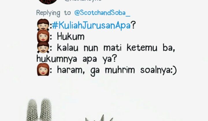 Inilah Jawaban Receh Sobat Twitter Saat Ditanya #KuliahJurusanApa