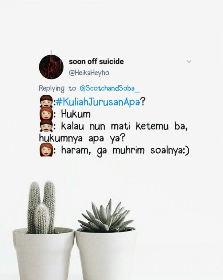 Inilah Jawaban Receh Sobat Twitter Saat Ditanya #KuliahJurusanApa