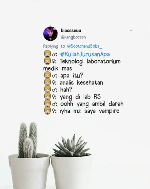 Siapa yang senasib?