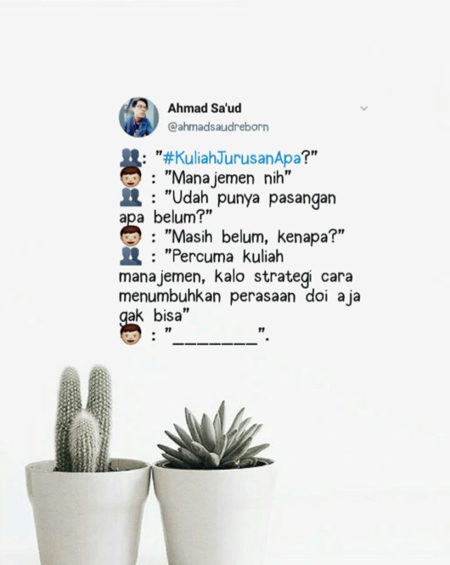 Semangat ya anak manajemen, kalian pasti bisa!