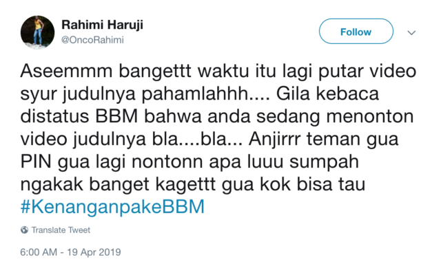 #KenanganPakeBBM Viral, 12 Nostalgia Warganet Ini Bikin Kita Ikutan Kangen. Huhu, Sedih!